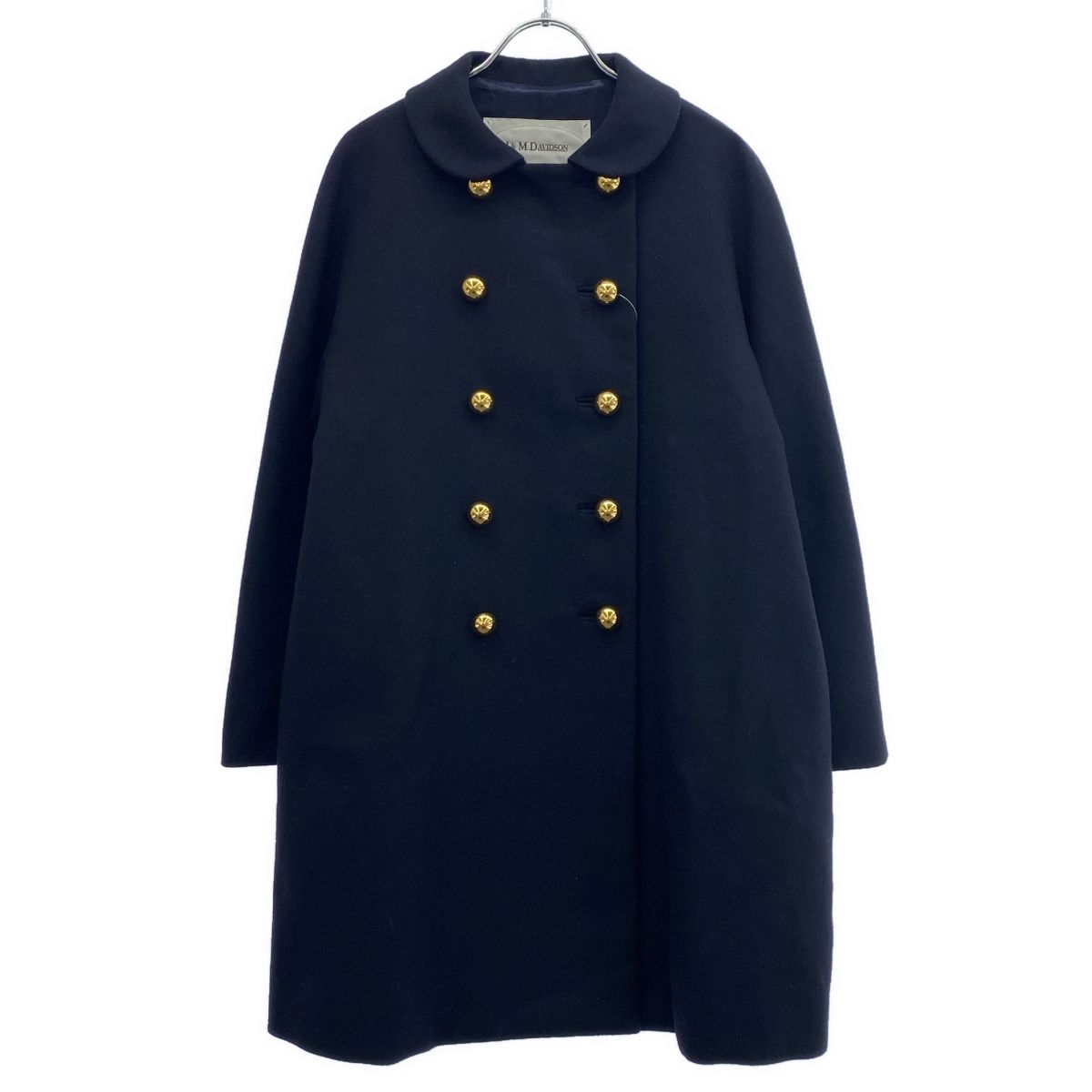 j&M デヴィッドソン　金ボタンコート J&M DAVIDSON ジェイアンドエムデヴィッドソン 15AW 金ボタンダブル