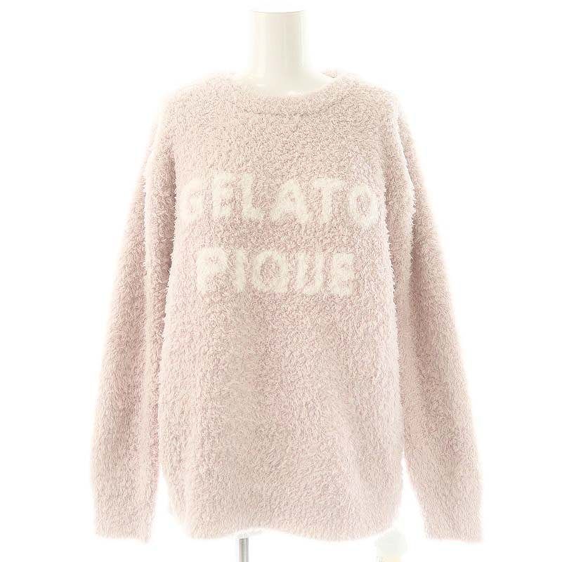 【新品・未使用】ジェラートピケ セットアップ gelato pique ジェラートピケ gelato pique セットアップ ロゴ トップス カットソー