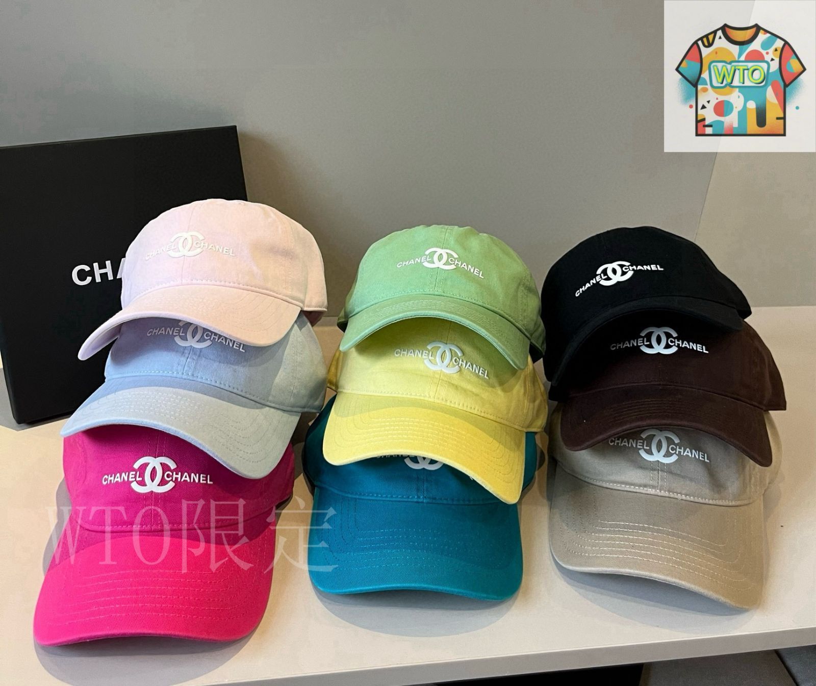 CHANEL レディースキャップ ホワイト（白）系 CHANEL(シャネル) キャップ(レディース