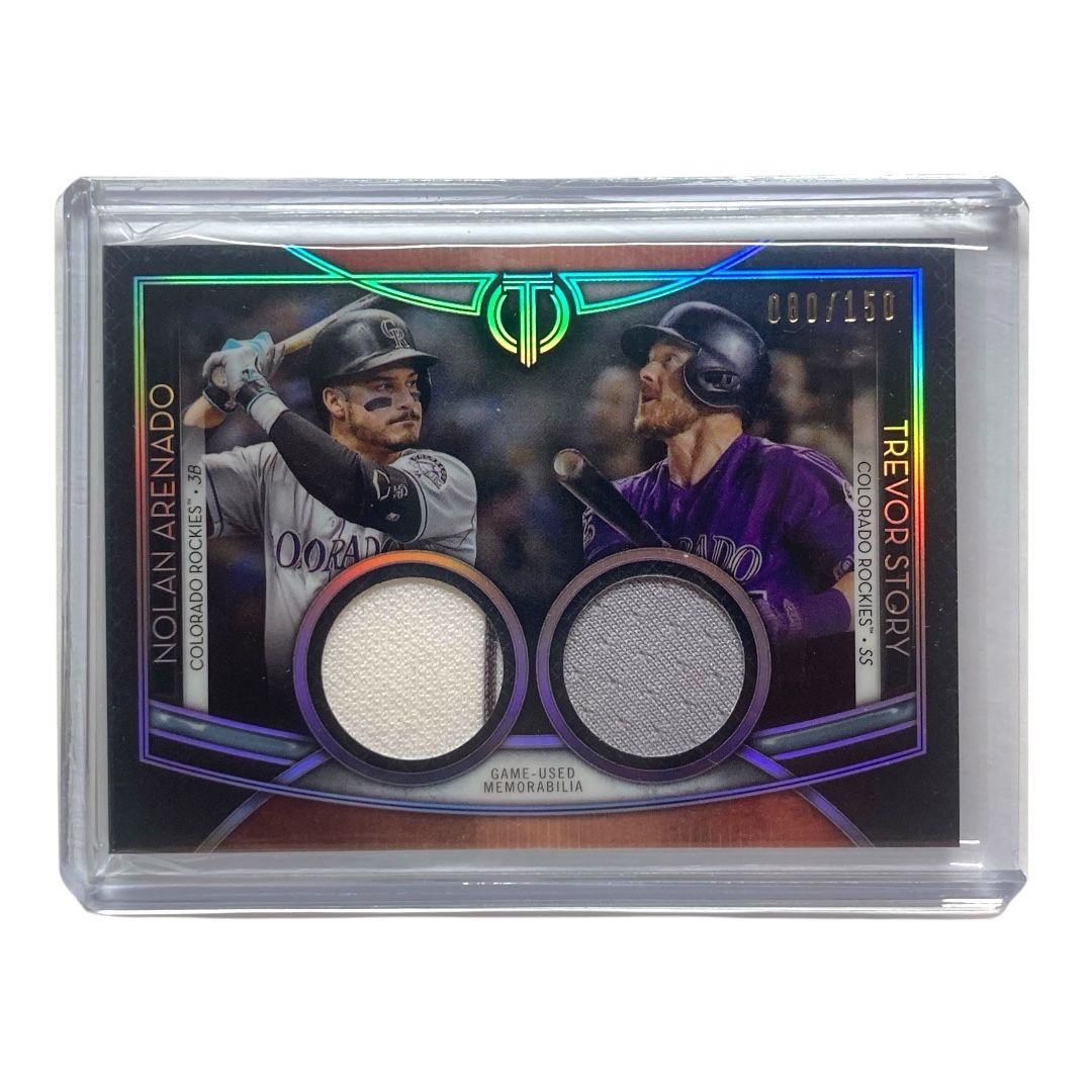 TOPPS MLBカード TRIBUTE NOLAN ARENADO TREVOR STORY ROCKIES 080/150 #DR-AS 送料無料 中古 IT2 TOPPS MLBカード TRIBUTE NOLAN ARENADO TREVOR STORY ROCKIES