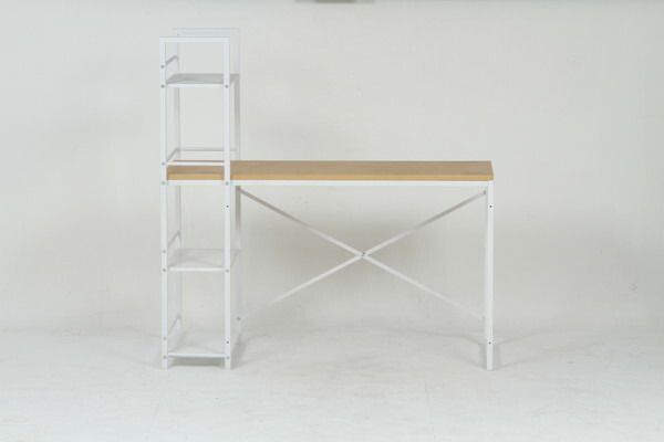 ラック付きデスク