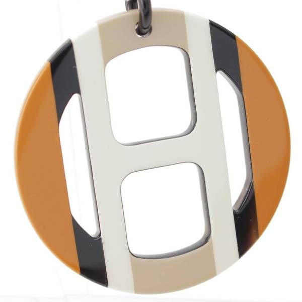 エルメス Hエキップ バッファローホーン ピアス HERMES 【新品未使用】エルメス Hエキップ ピアス バッファロー