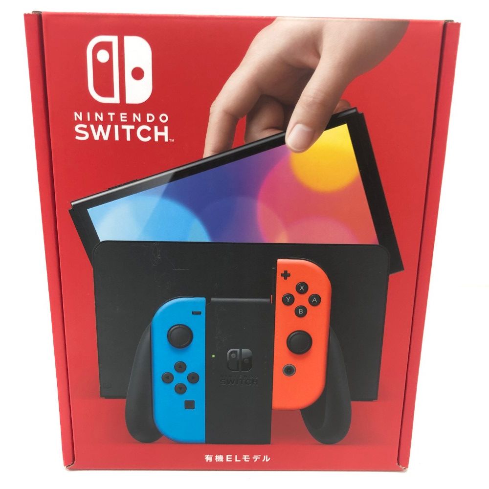 07w0239 Nintendo Switch 有機ELモデル ネオン 未使用品 XTJ 