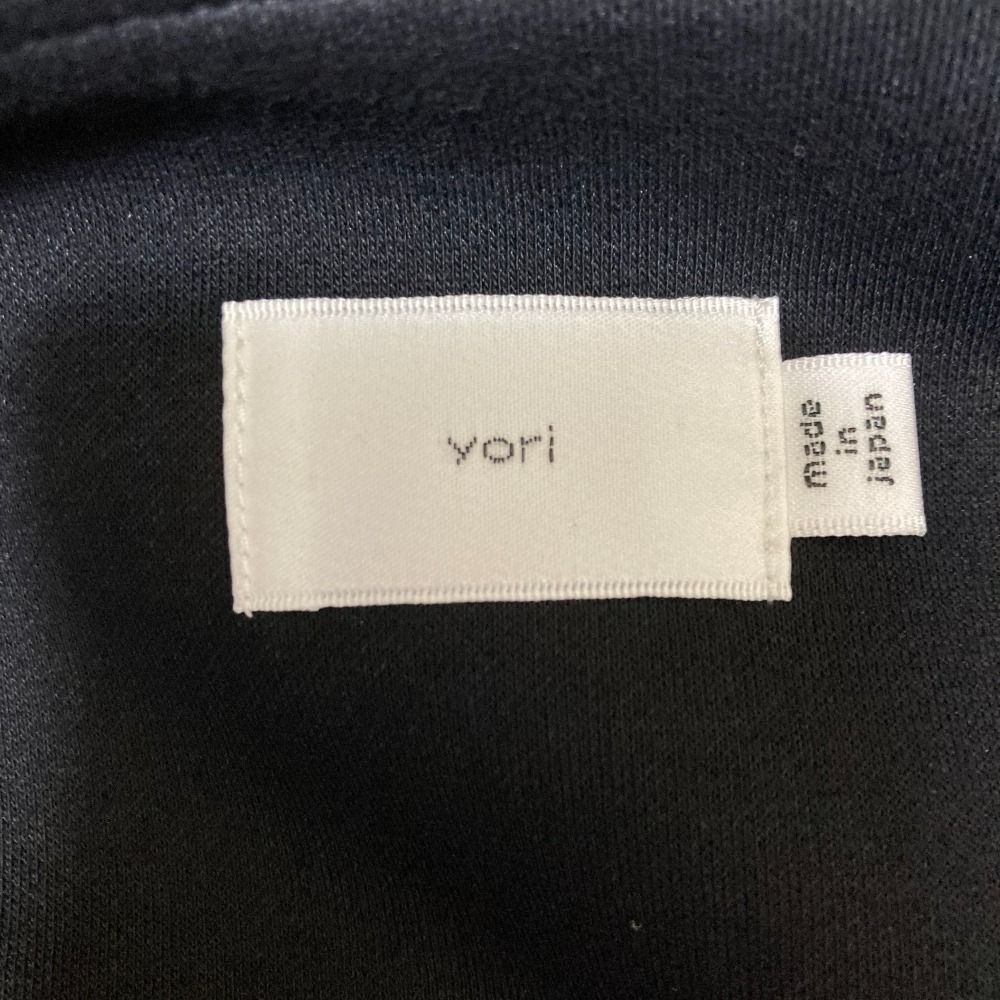 美品 yori ヨリ ハイウエストギャザー ジレ ベスト サイズF ブラック レディース 古着 中古 美品 yori ヨリ ハイウエストギャザー ジレ ベスト サイズF