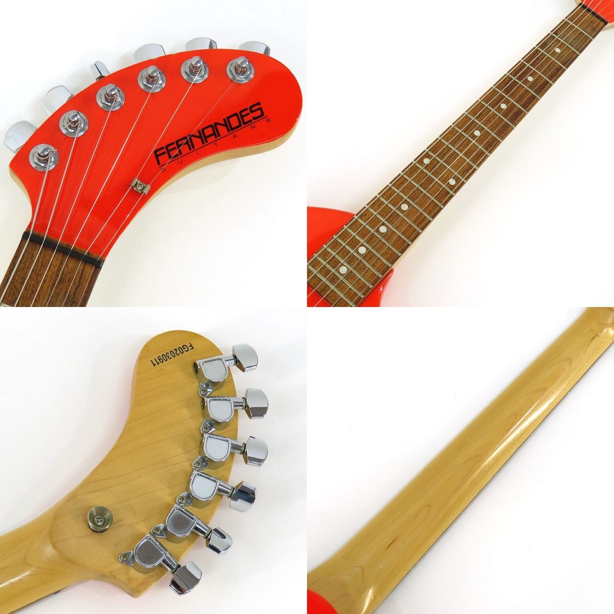 FERNANDES フェルナンデス ZO-3 オレンジ ゾーさん アンプ内蔵タイプ エレキギター ※中古 - メルカリ