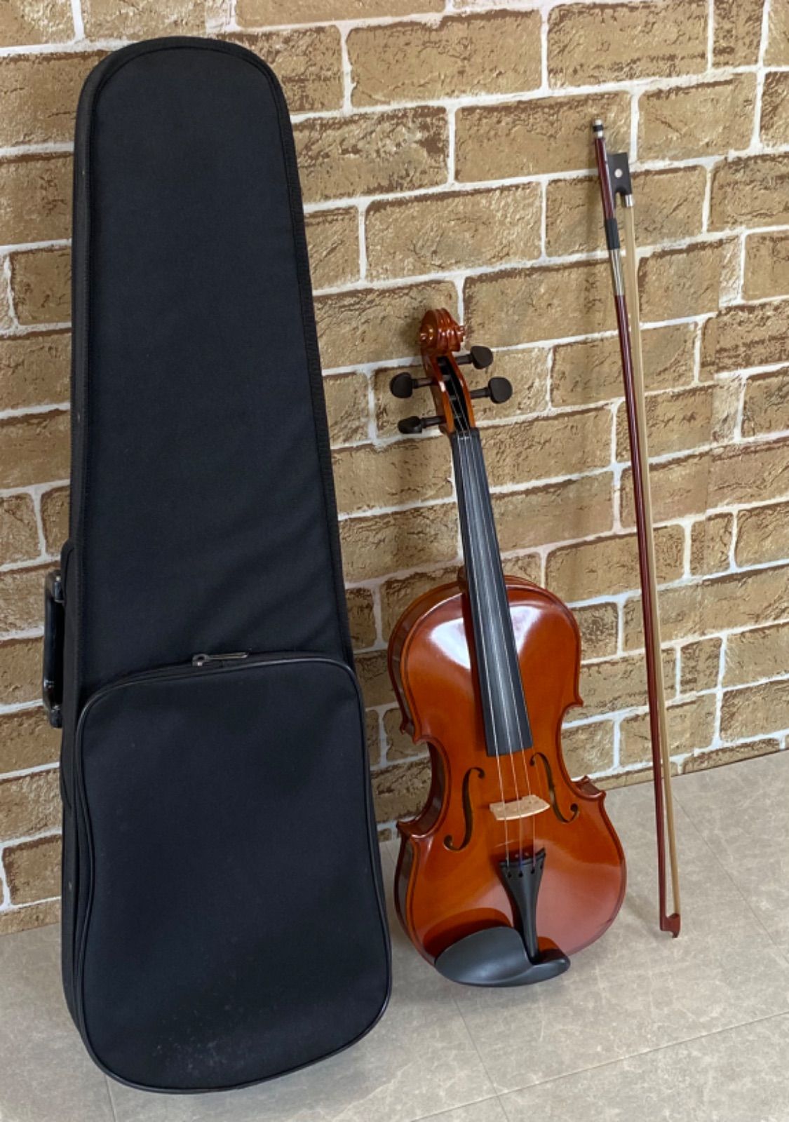 J.S.Violin JV-200 4/4 バイオリン 弓 ケース付き - メルカリ