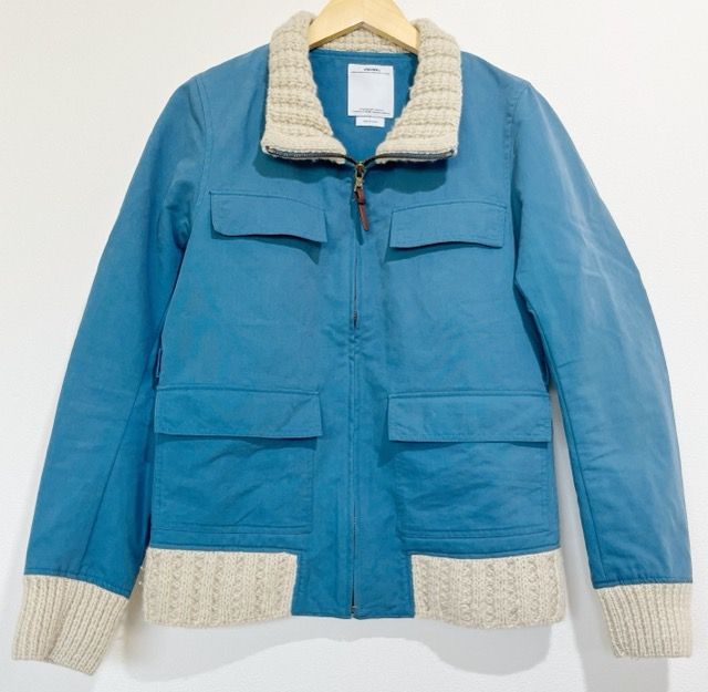 visvim (ヴィズヴィム) VS0001577　REDWOOD KNIT COLLAR JACKET　ジャケット【A31219-007】