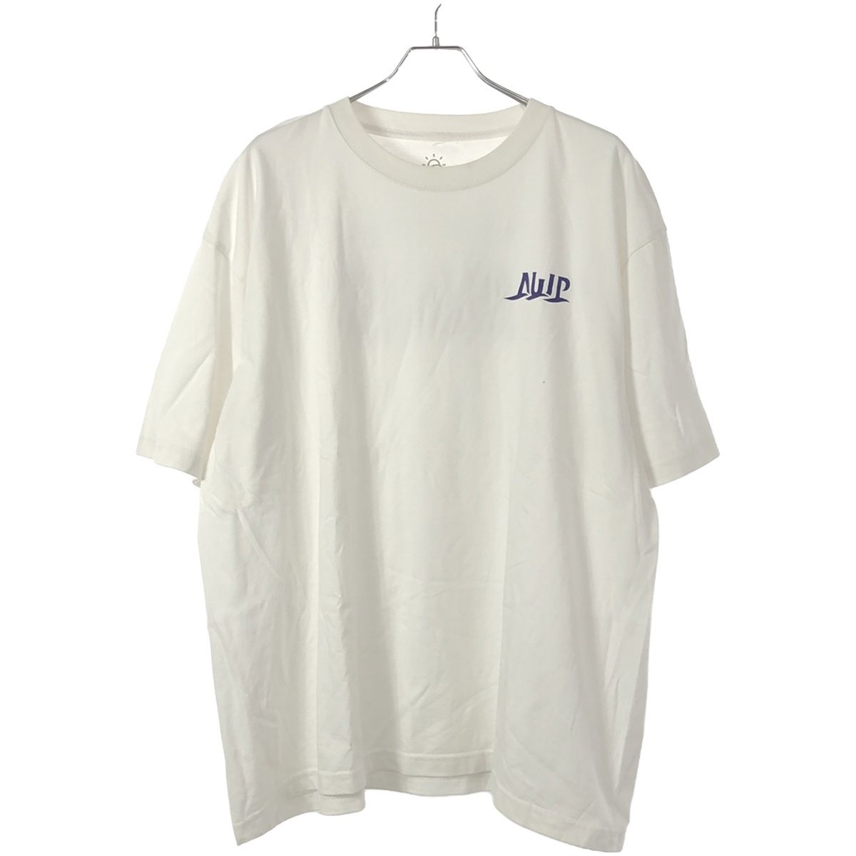 Alwayth オルウェイス Keep your world tee ロゴTシャツ  ホワイト XL
