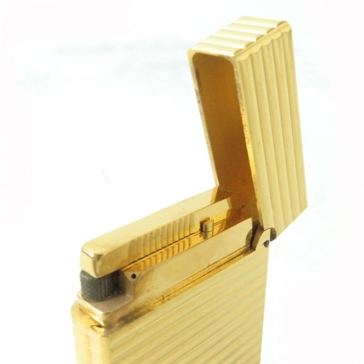 良品△S.T.Dupont エス・テー・デュポン ラインD ボーダー柄 ローラー