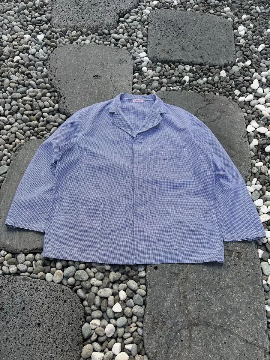 50s Ets BRAGARD FRENCH CHECK ビンテージフレンチワークジャケット