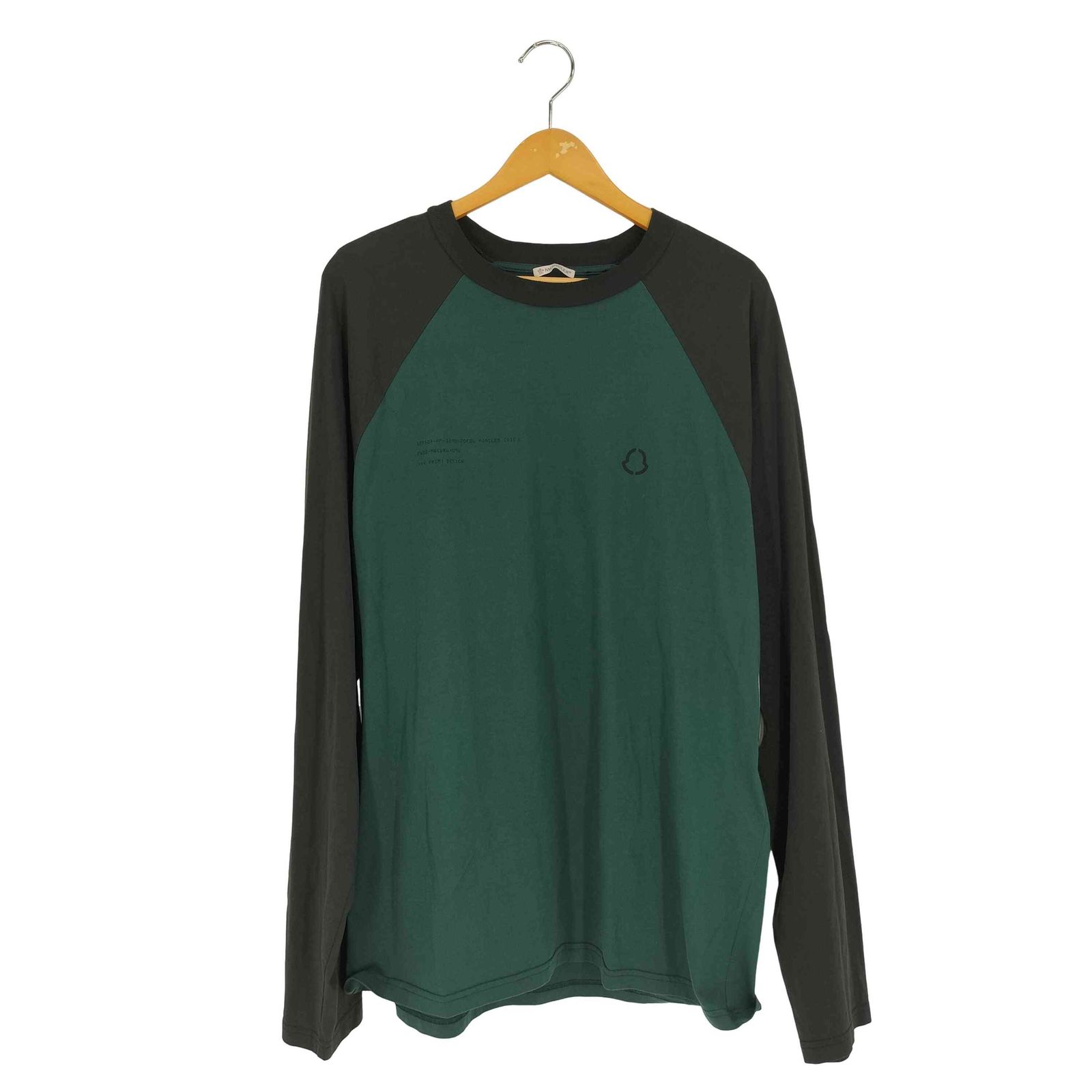 MONCLER GENIUS × FRAGMENT ラグラン ロンTカットソーS MONCLER GENIUS × FRAGMENT ラグラン ロンTカットソーS MONCLER GENIUS