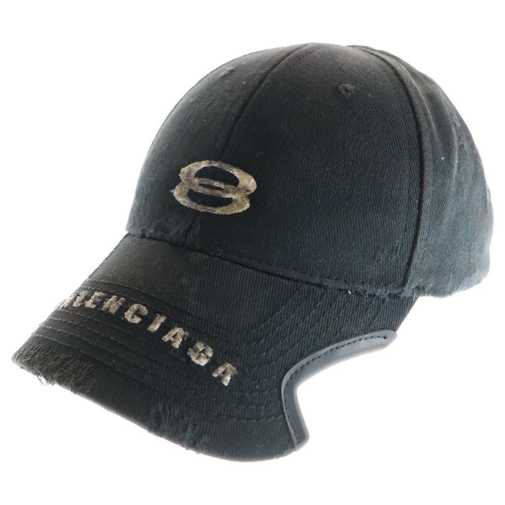 BALENCIAGA バレンシアガ 23AW Unity Sports Icon Cap ユニティ ロゴキャップ ダメージ加工 L766864 410B2