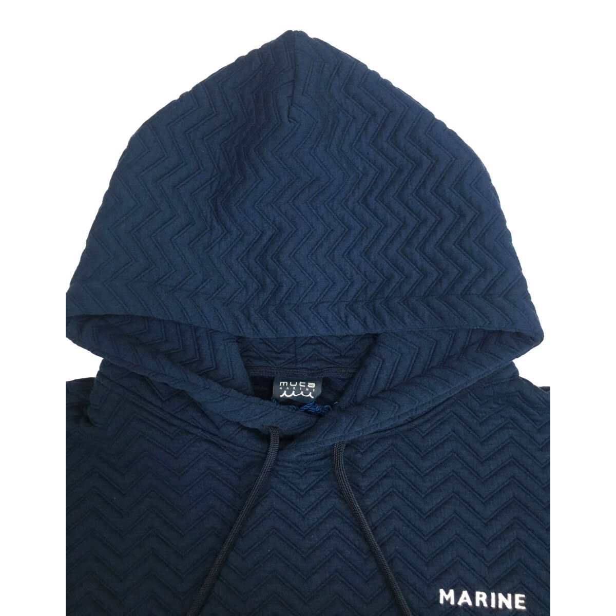 未使用品 メンズ ムータマリン muta MARINE パーカー 8 2XL 紺