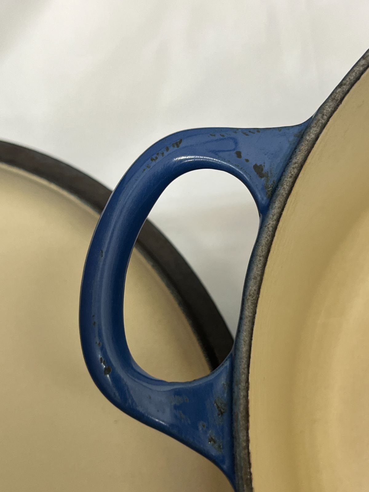 LE CREUSET 両手鍋 24cm ブルー LE CREUSET ブルー 両手鍋 24cm