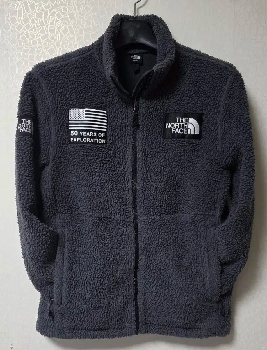 THE NORTH FACE ザ ノース フェイス 雪 マンチェスター シティFC フリース ジャケット メンズ M 95 100