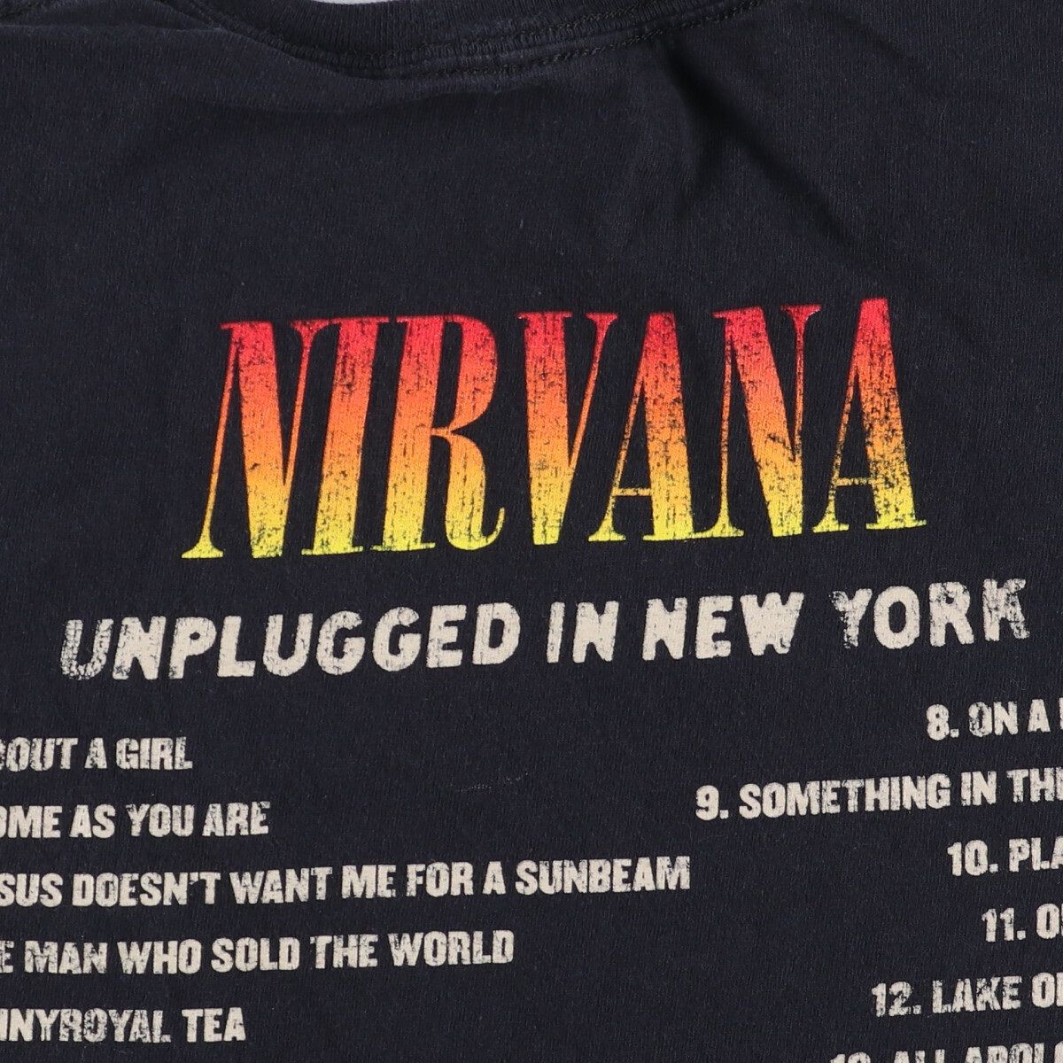 古着 NIRVANA ニルヴァーナ バンドTシャツ バンT メンズS相当