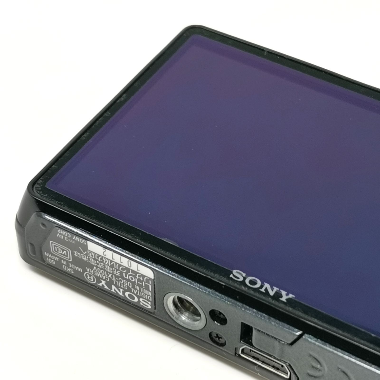 ソニー Cyber-shot DSC-TX100V 販売済み ブラック デジカメ デジタル