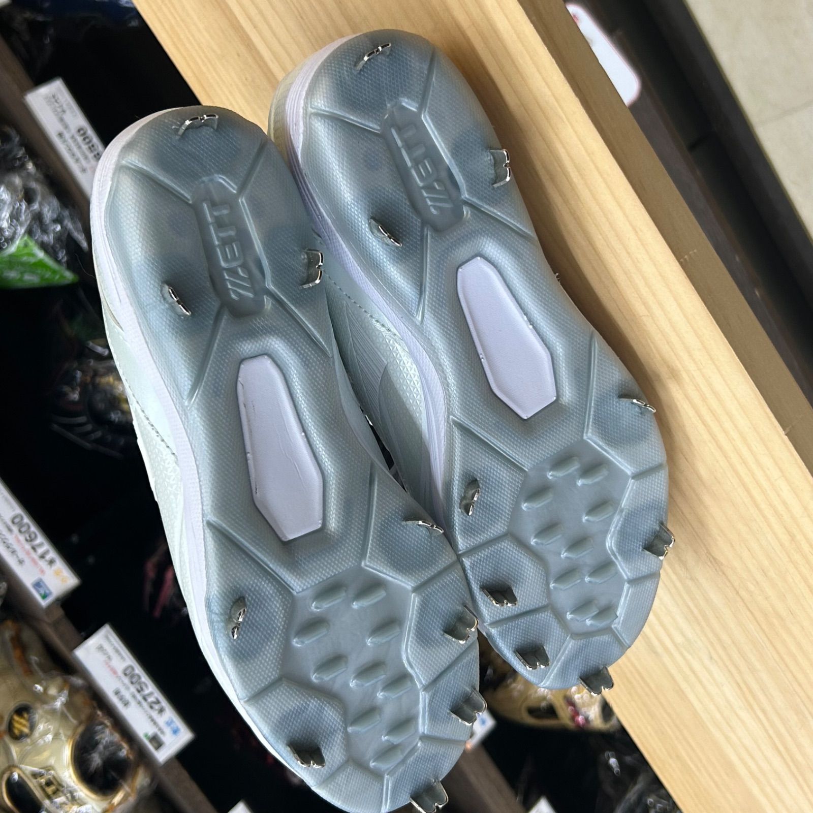 新品未使用】ゼット 野球 埋込みスパイク グランドジャックAC