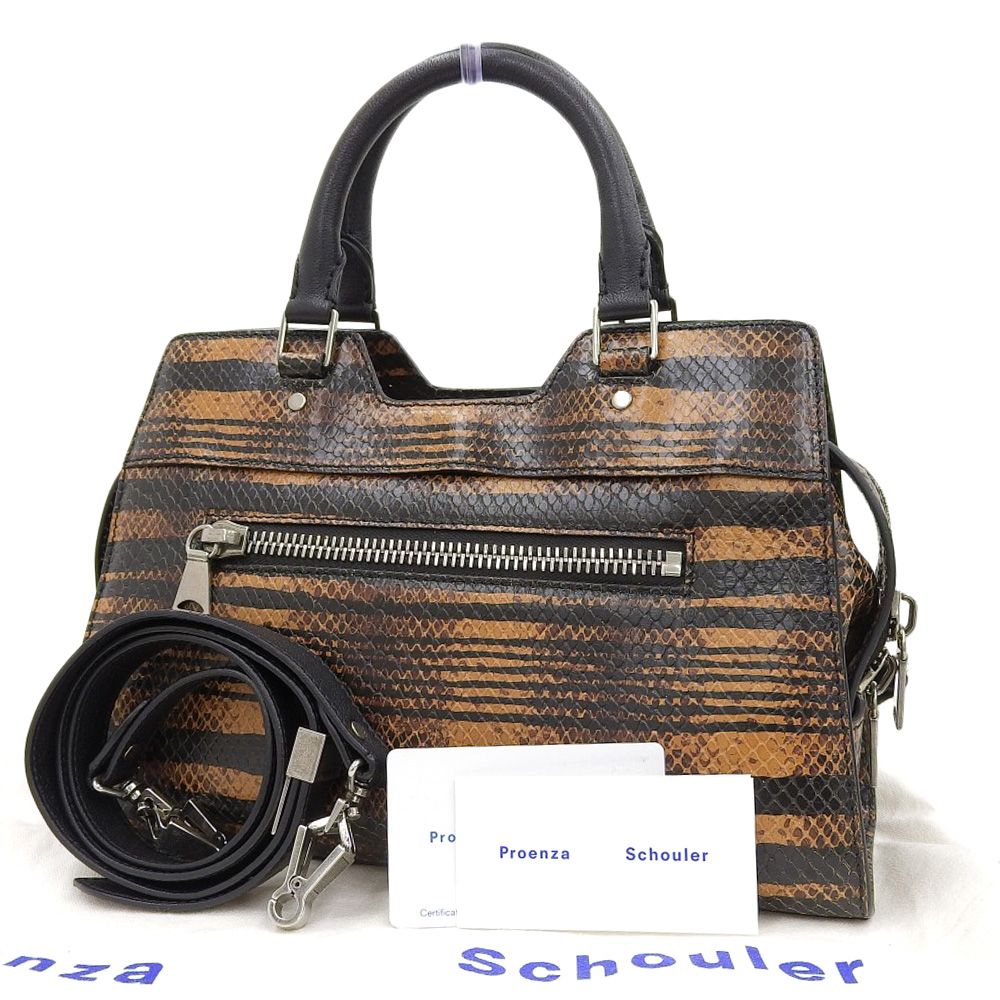 タグ付超美品 プロエンザスクーラー PROENZA SCHOULER PS13 Snake 