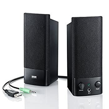 サンワサプライ USB電源マルチメディアスピーカー MM-SPL2NU2