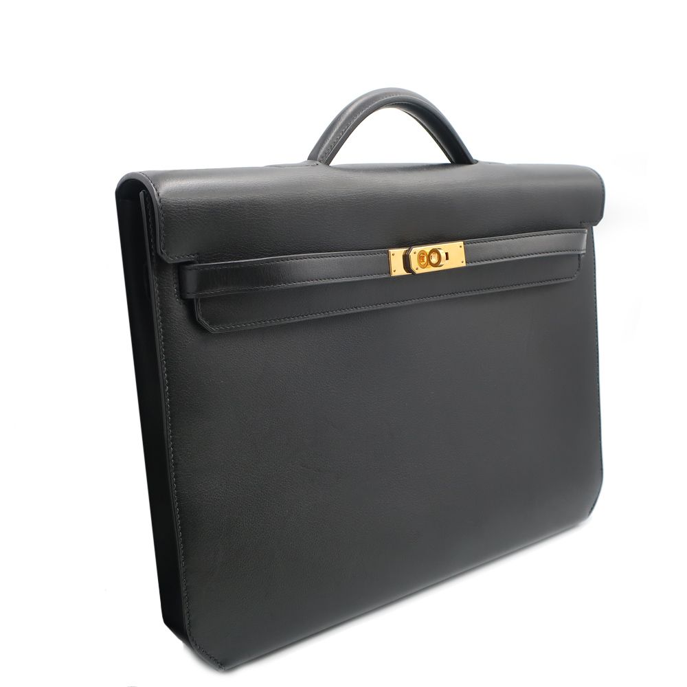 エルメス ケリーデペッシュ36 Z刻印 SV金具レザーブリーフバッグ