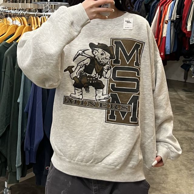 TFW49 ハイブリッド オクタ トレーナー スウェット グレー L