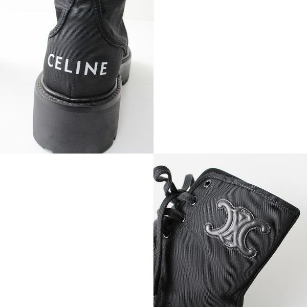 セリーヌ CELINE ブレークレースアップミッドスニーカー シューズ 38+