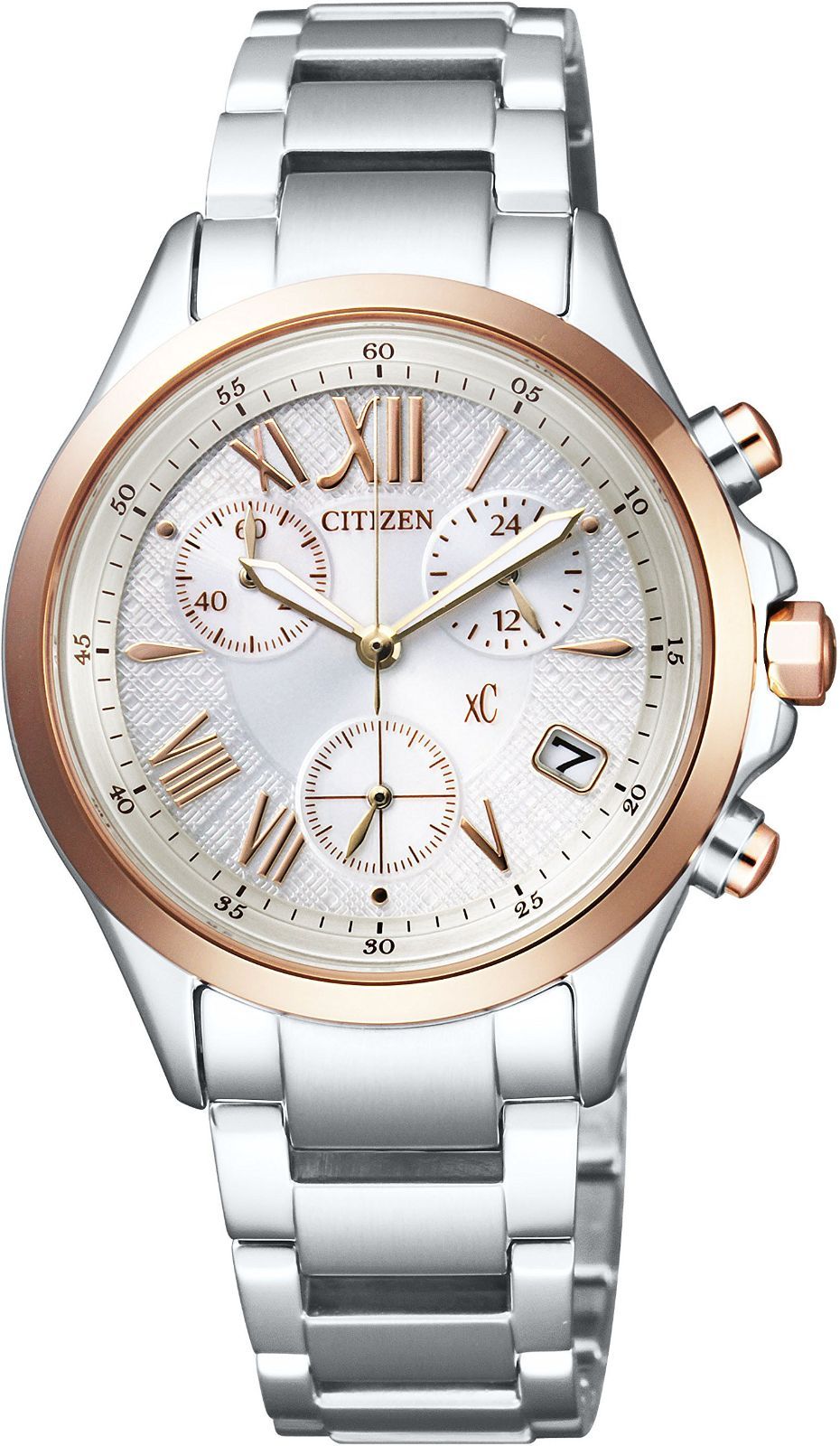 [シチズン]CITIZEN 腕時計 xC クロスシー エコ・ドライブ シンプルアジャスト クロノグラフ FB1404-51A レディース