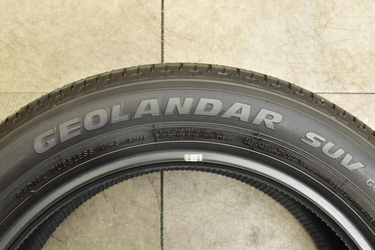 2025年製 新車外し品】ヨコハマ ジオランダーSUV G055 225/55R18