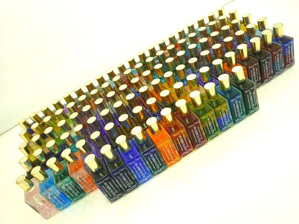 オーラソーマ25ml ボトルセット&ケース イクイリブリアムボトル オーラ