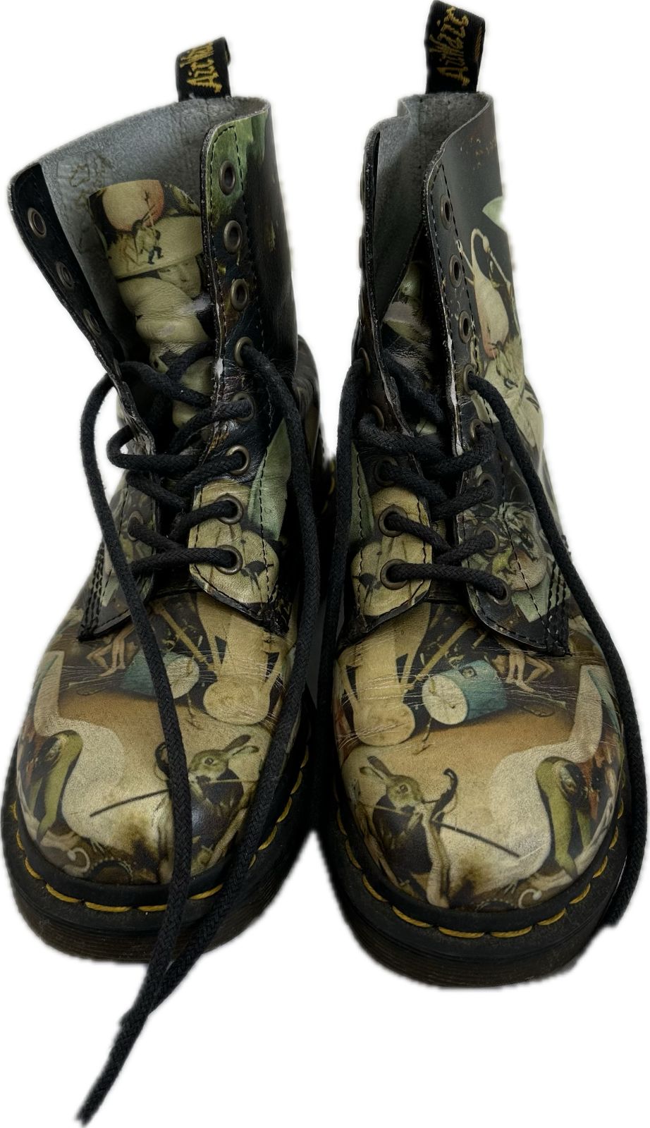 Dr.Martens ブーツ 23cm 値下げ可 1914 quad harness, black devon heart, vegan sinclair