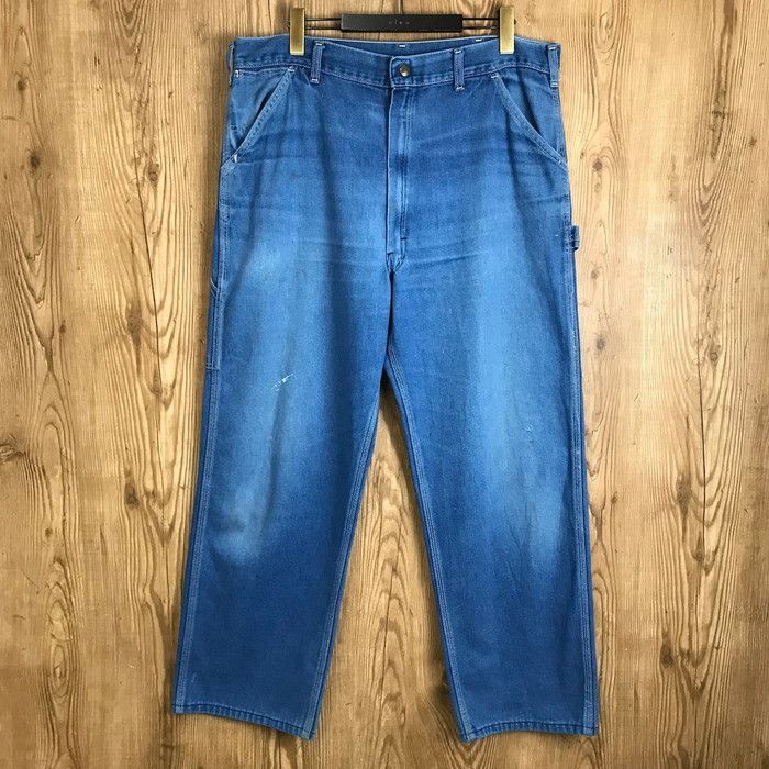 70s SEARS シアーズ デニム ペインターパンツ サイズ メンズ XL位 70