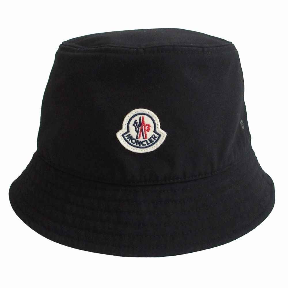 モンクレール 帽子 バケットハット ブラック レディース MONCLER 3B00052 57843 999 BUCKET HAT BLACK サイズM