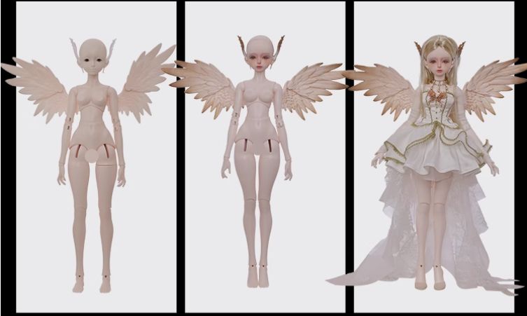 AX124 BJD 1/4 ドール本体 Hane 球体関節人形 ハンドメイド AX124 BJD 1/4 ドール本体 Hane 球体関節人形 ハンドメイド