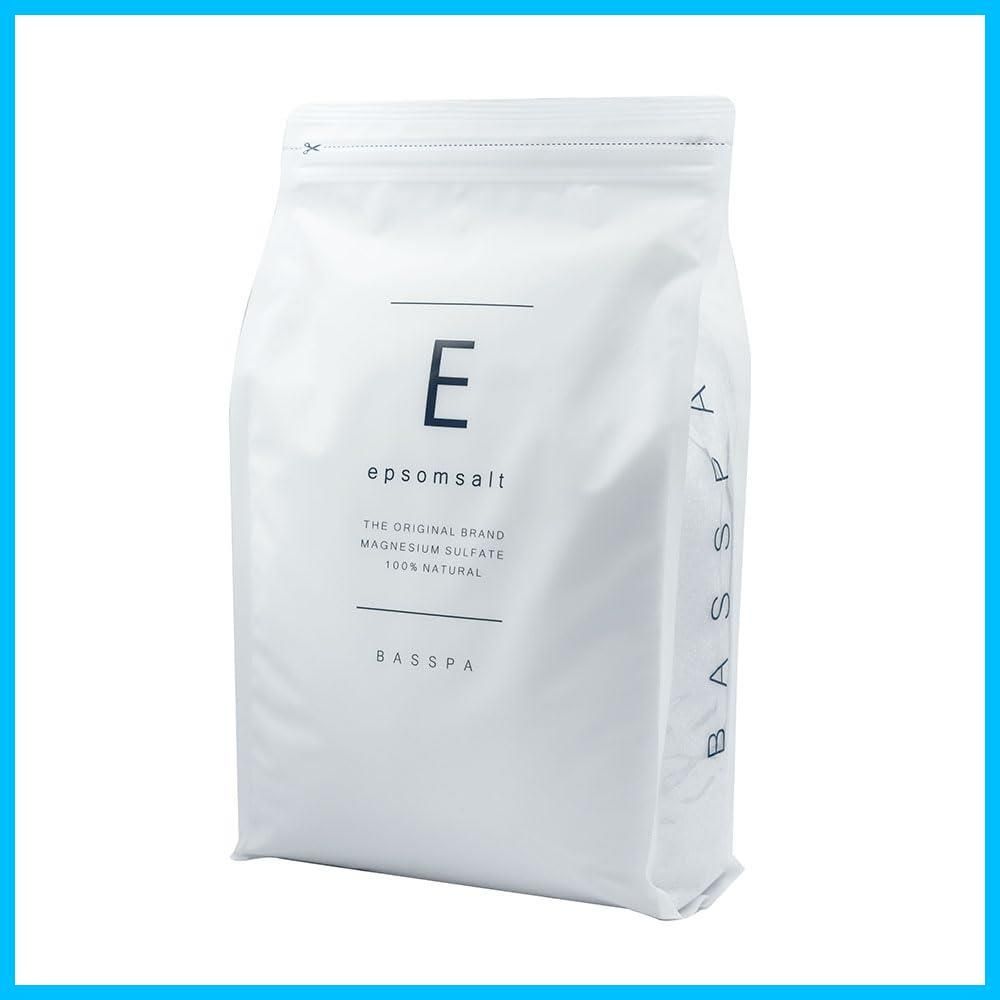 人気商品 硫酸マグネシウム 入浴剤 計量スプーン付き エプソムソルト 純度99％以上 無香料 BASSPA 3kg