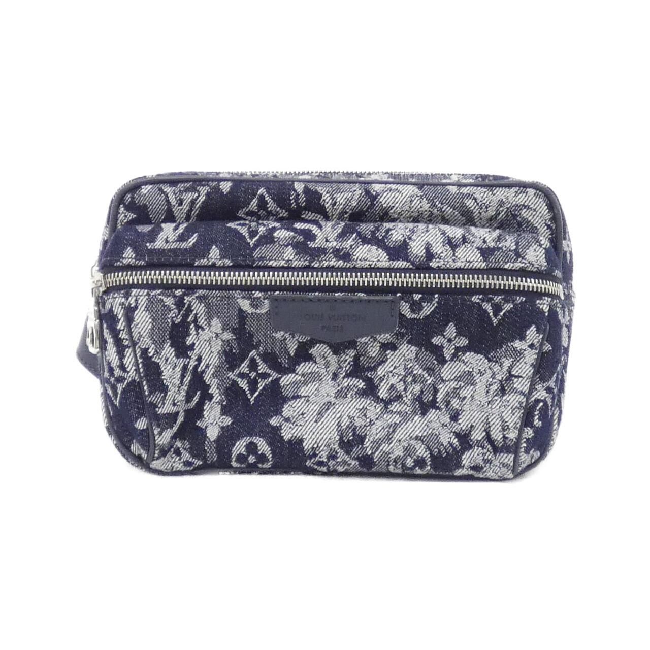 ルイヴィトン モノグラム タペストリー バムバッグ アウトドア M57281 ウエストバッグ