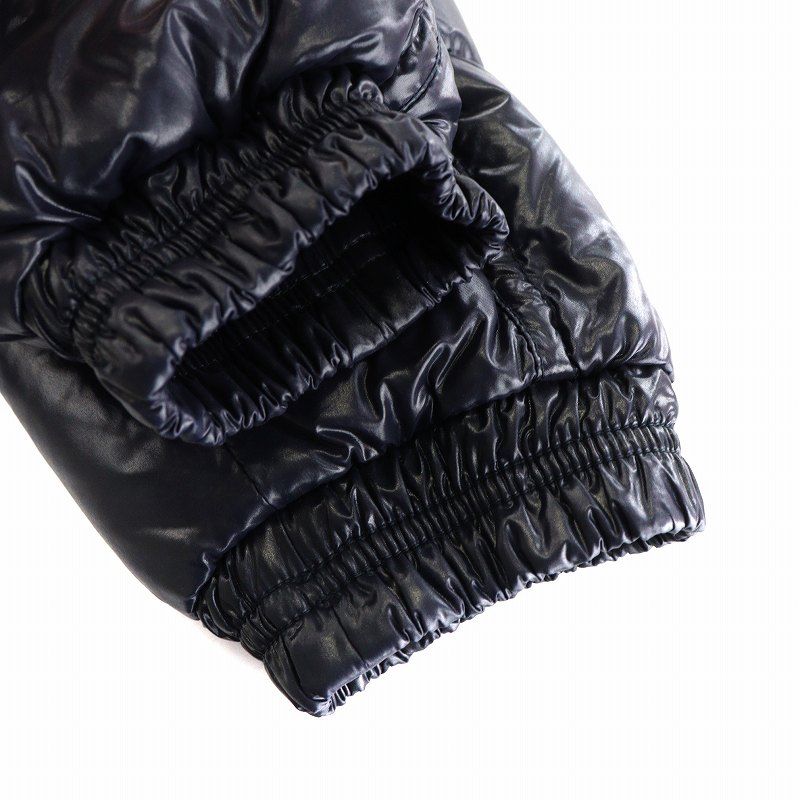 モンクレール BETULA ナイロン ダウンジャケット 2 ネイビー MONCLER モンクレール/ナイロンダウンジャケットネイビージップ