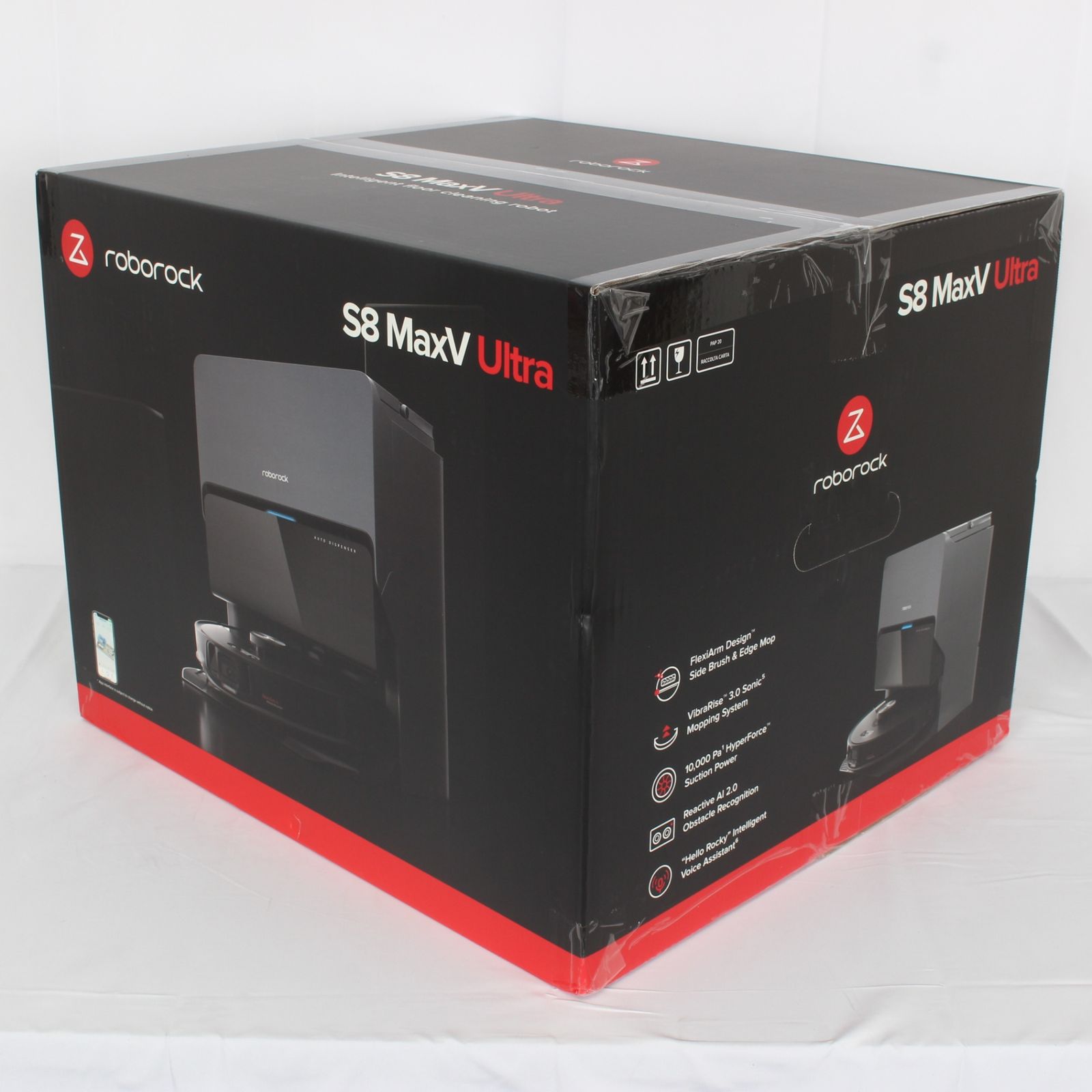 新品未開封】Roborock S8 MaxV Ultra S8MVU52-04 5way全自動ドック搭載 