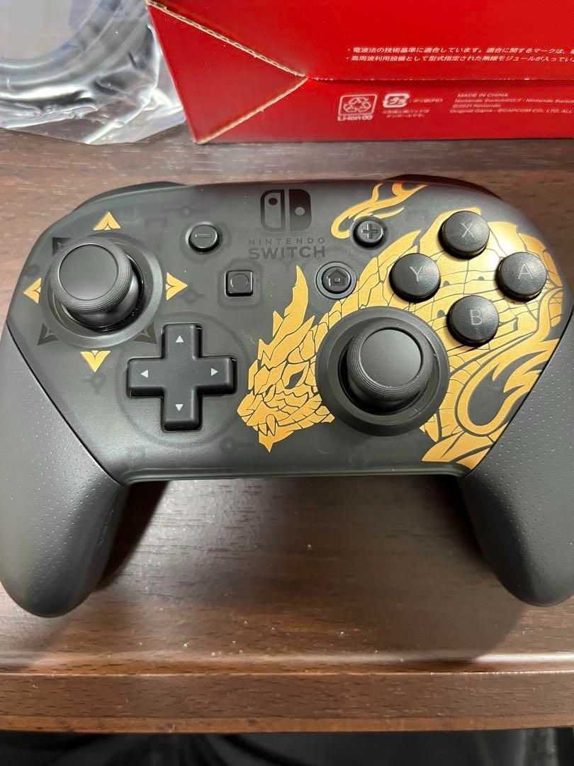 Switch Proコントローラー モンスターハンターライズ サンブレイク