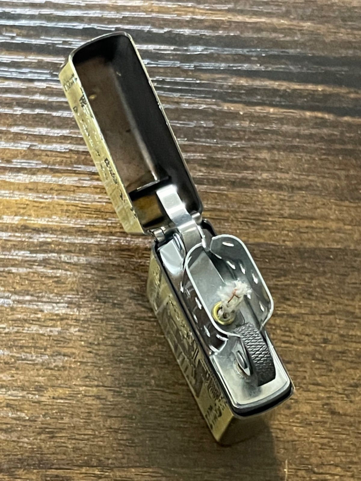 zippo '50 Outdoor style GOLD アウトドア ゴールド 年代物 1994