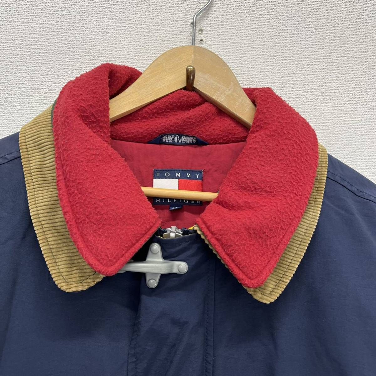 90s vintageビンテージ TOMMY HILFIGER トミーヒルフィガー 4way 