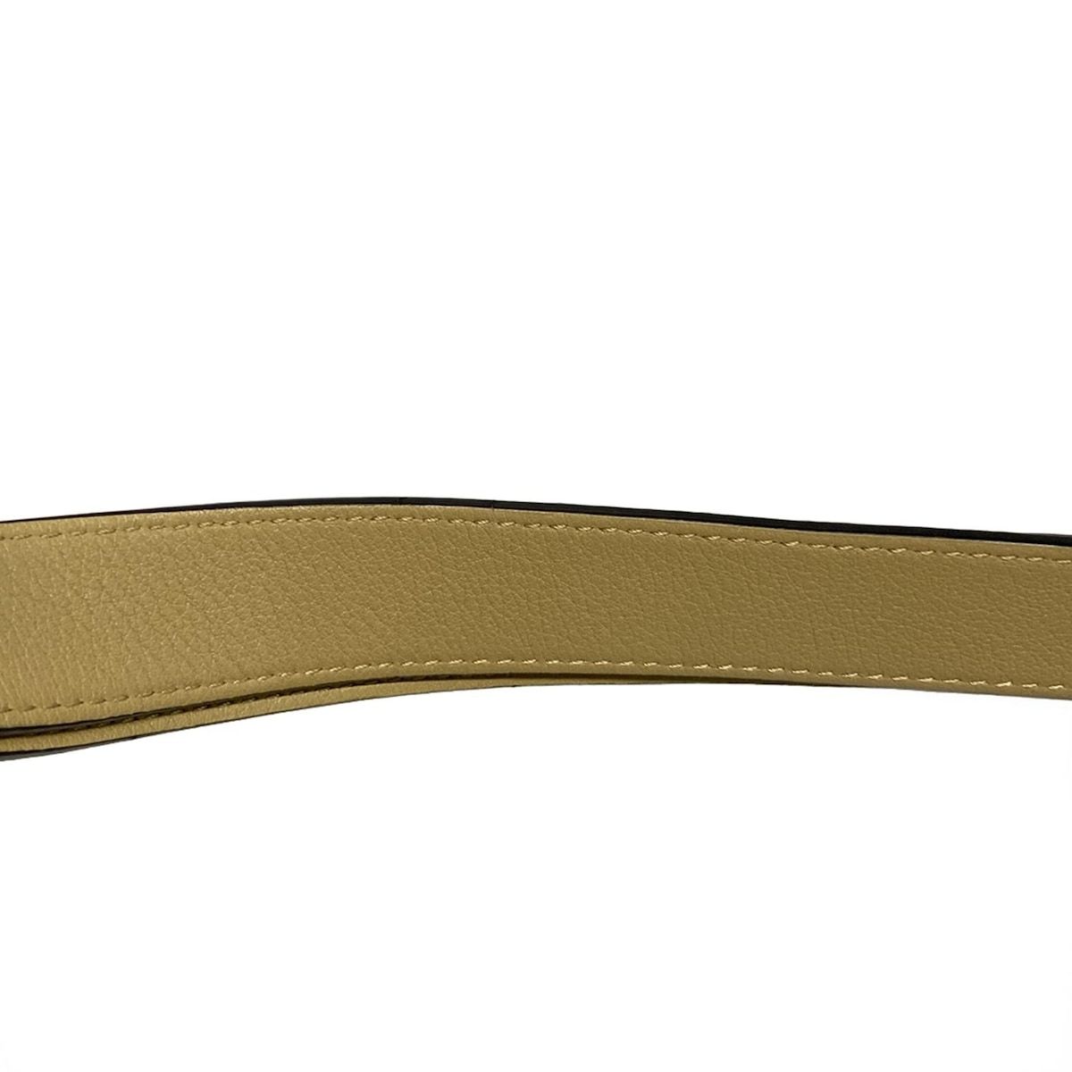 ☆期間限定＆送料無料☆! ロエベ ショルダーバッグ フラメンコ ノット フリンジトリム タペストリーバッグ ベージュ×ダークイエロー×黒 フリンジ リネン レザー 激安大特集！