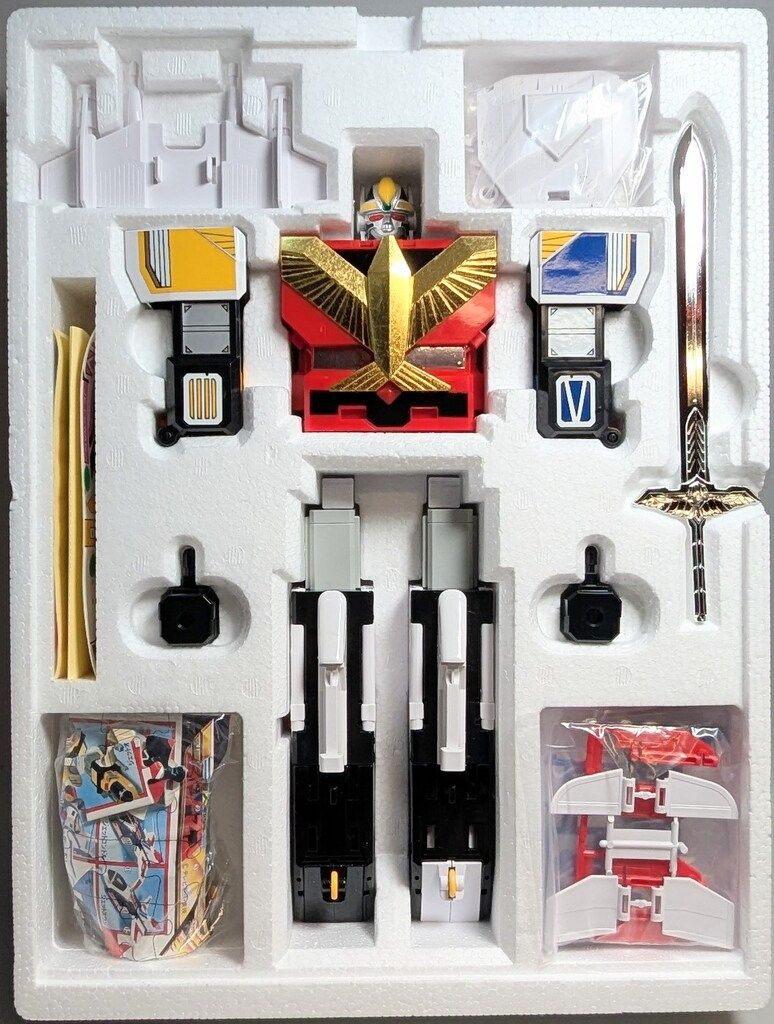 バンダイ 超合金 鳥人戦隊ジェットマン DX天空合体ジェットイカロス