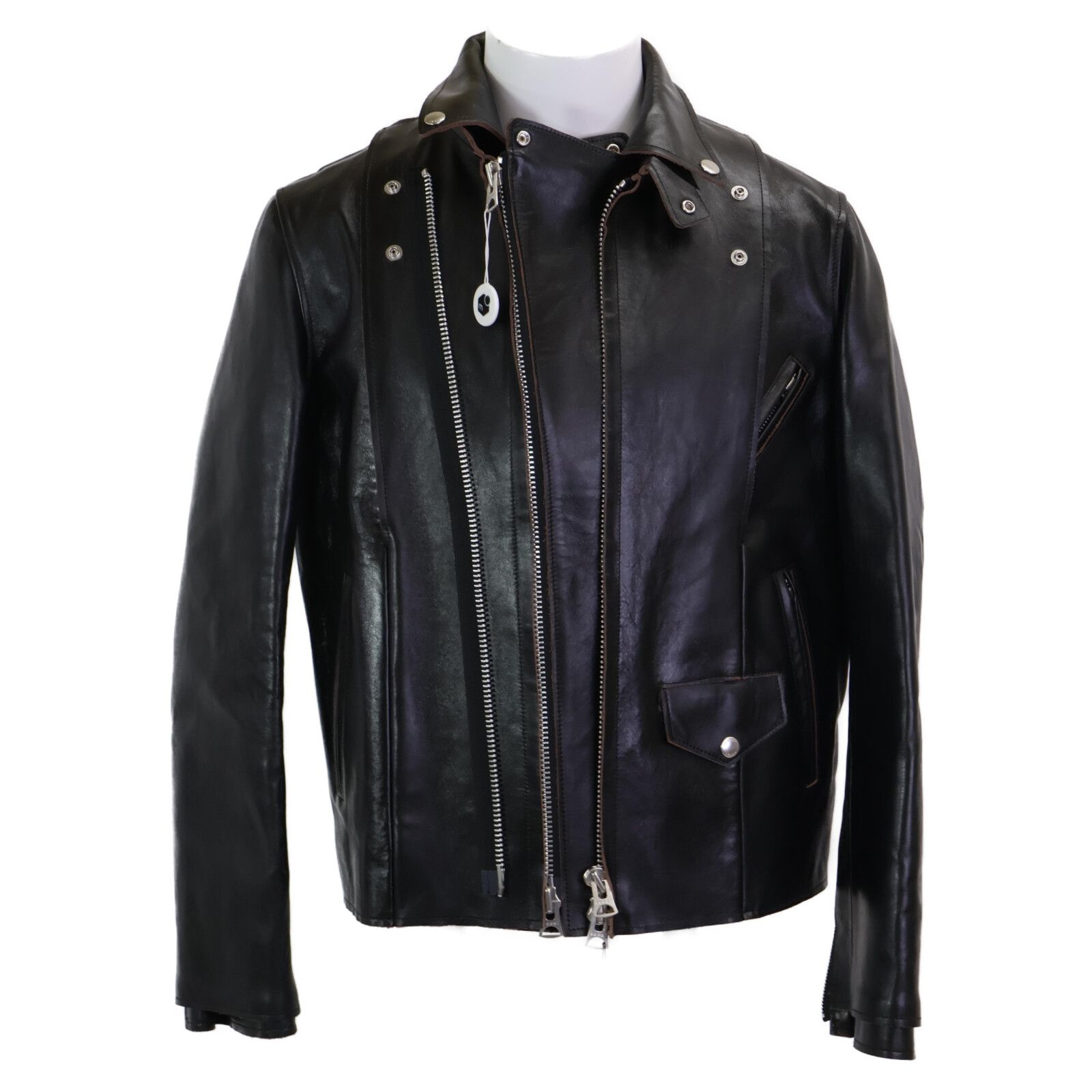 sacai サカイ 新品同様 25-03749M 25AW カウハイド ダブル