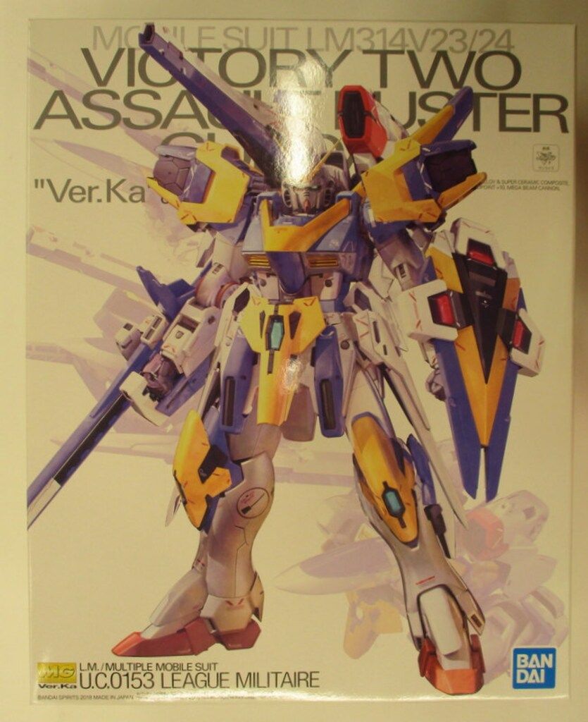 BANDAI SPIRITS MG 1/100 バンダイスピリッツ版 V2アサルトバスター