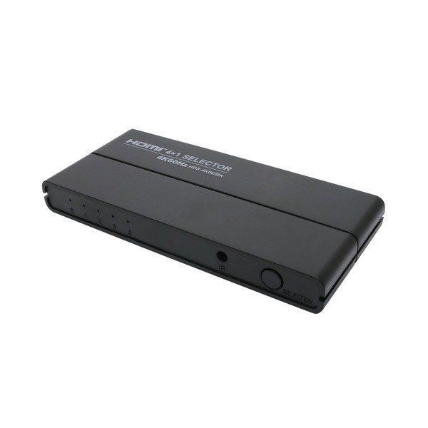 ミヨシ(MCO) 4K60Hz対応 HDMI切替器 4入力1出力 HDS-4K06