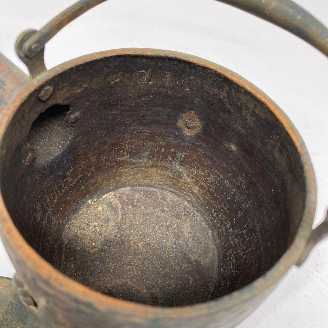 【超特価sale開催！】 桐紋付 銅製 水次 307g タサオ 東さ6-0112