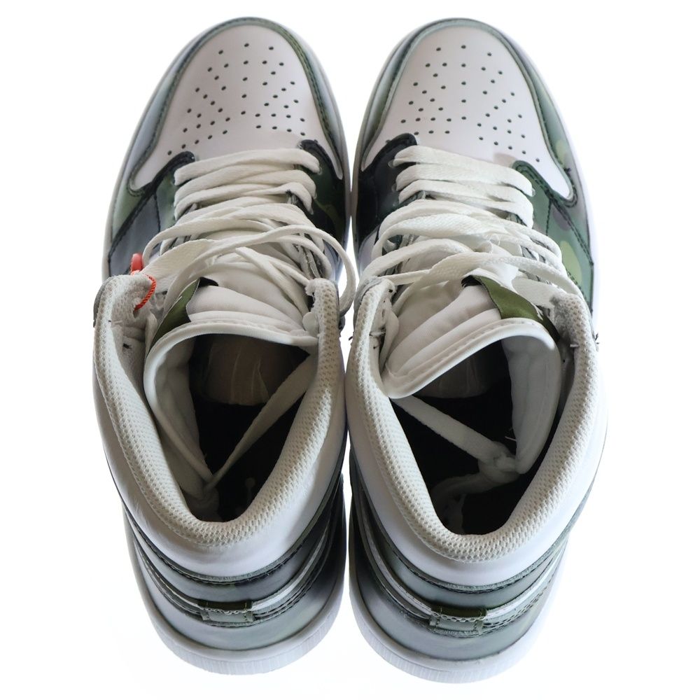 NIKE (ナイキ) AIR JORDAN 1 HIGH GOLF CAMO/WHITE エア