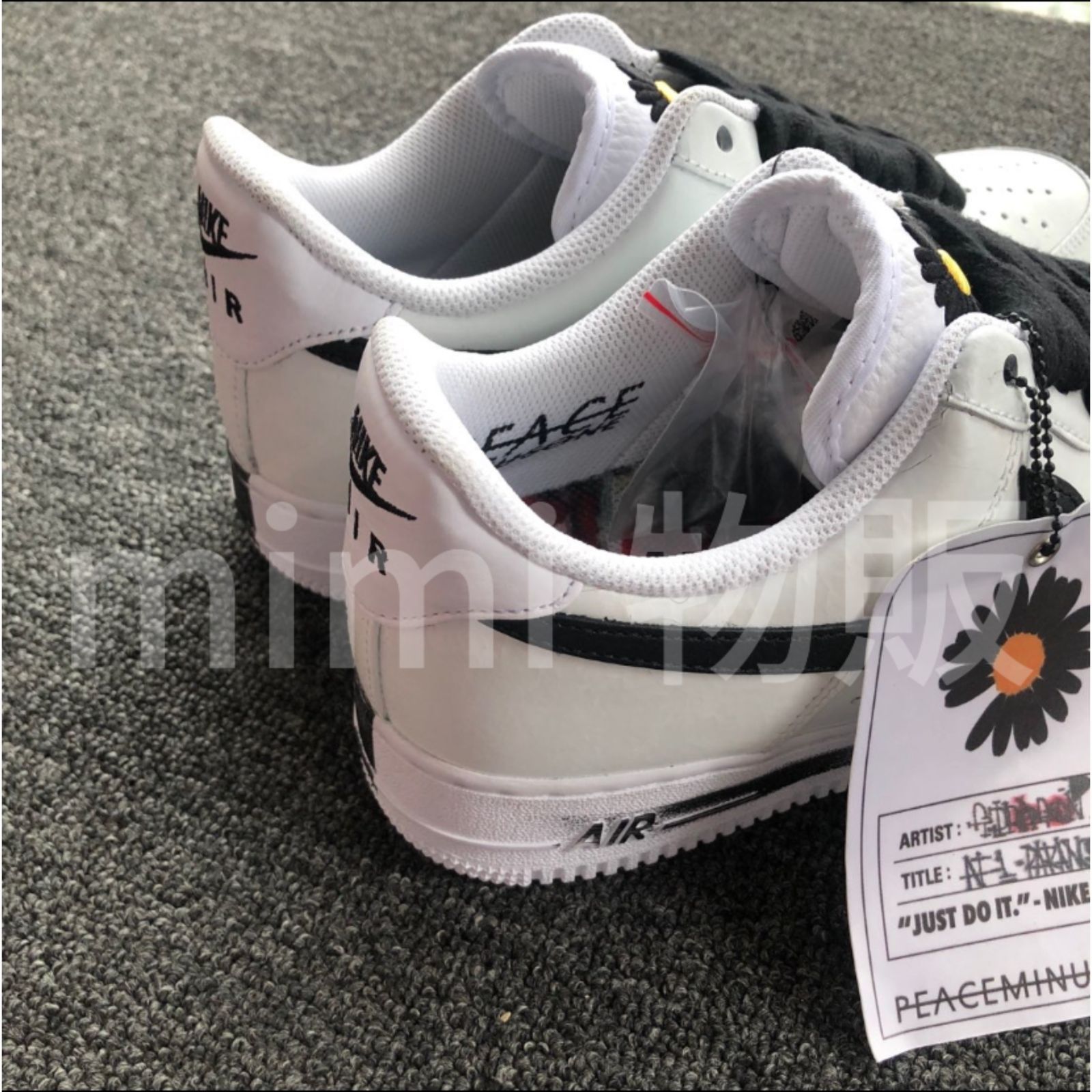 Nike Air Force 1 Low "Para-noise/White/Black" / G-DRAGON ピースマイナスワン × ナイキ エアフォース1 ロー "パラノイズ/ホワイト/ブラック" / ジードラゴン