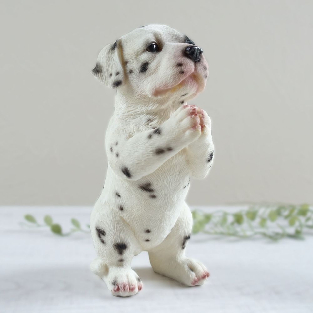 ダルメシアン 置物 1000円スタート KATO KOGEI 加藤工芸 犬